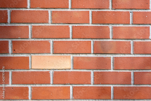 Brick Wall Textured in the Outdoor