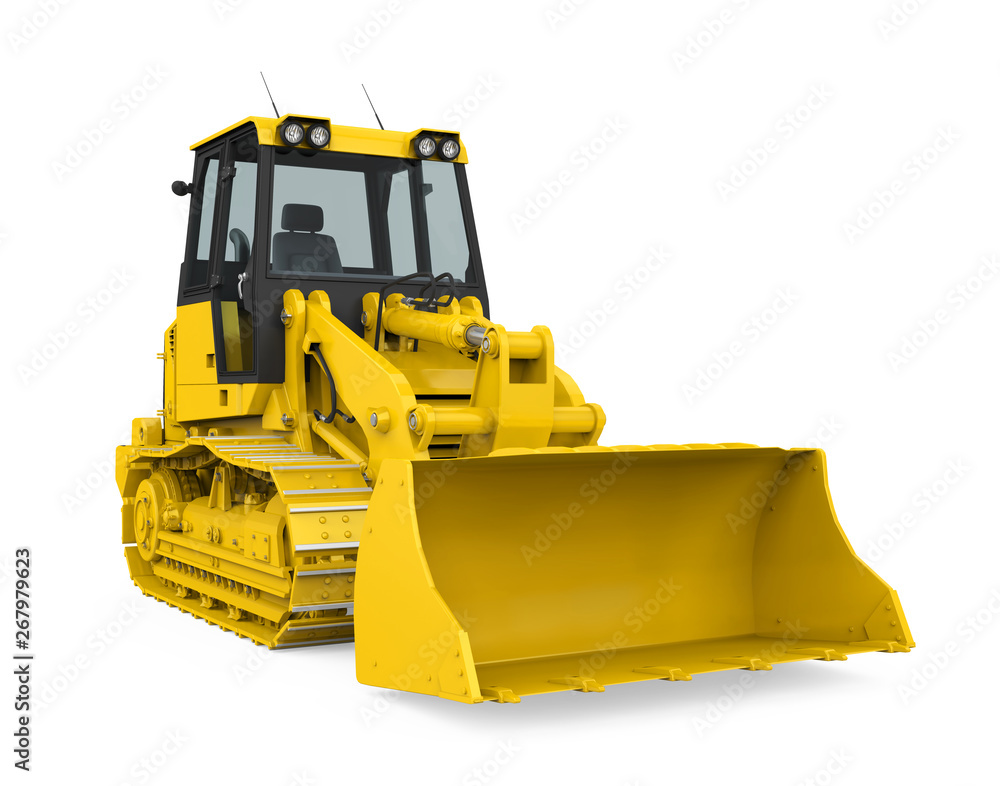 Obraz premium Track Loader Isolated