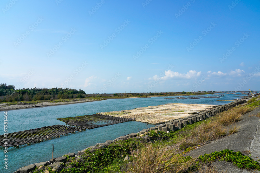 Luermen River Estuary (Natural Defense of the Capital) at Taijiang National Park, Tainan, Taiwan