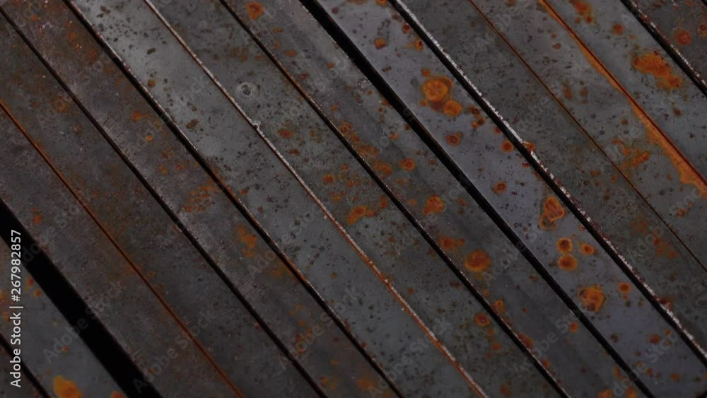 Rusty on metal steel rod. Rusty on metal steel rod.