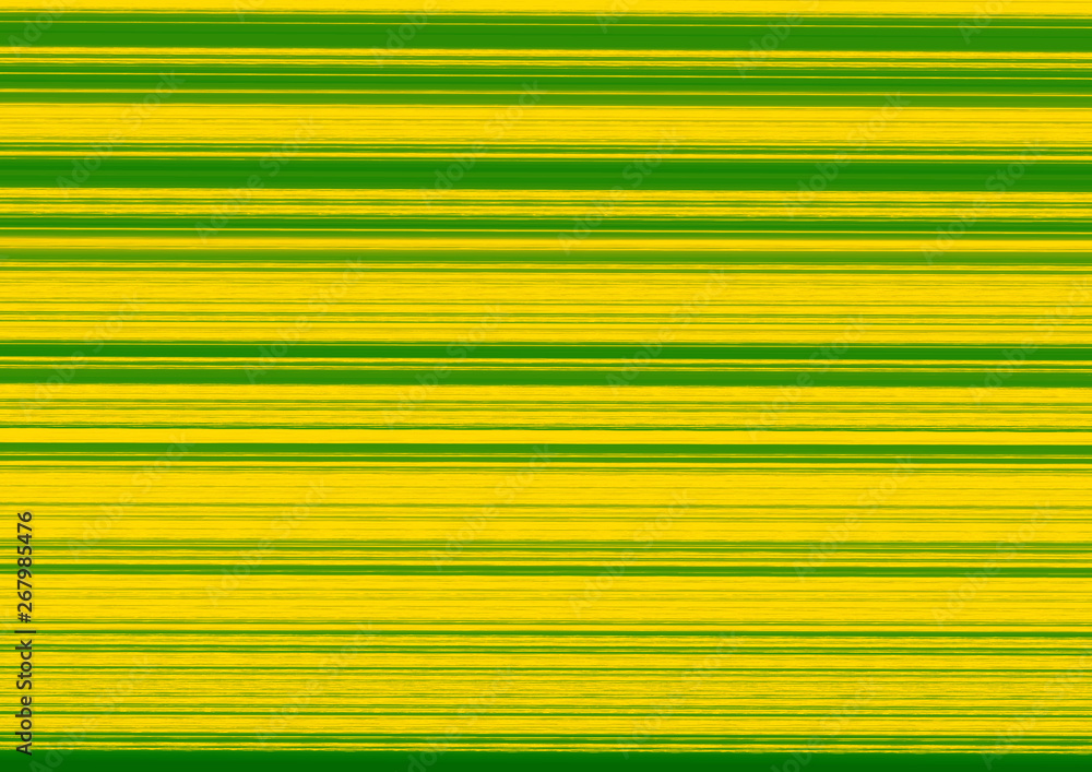 Grüne und gelbe Streifen in unterschiedlicher Breite im Querformat Grüne und gelbe Streifen in unterschiedlicher Breite im Querformat