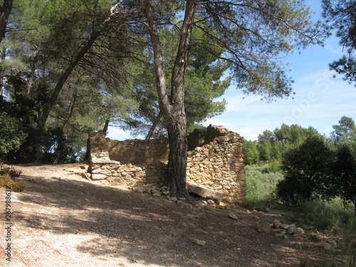 ruine de provence photo