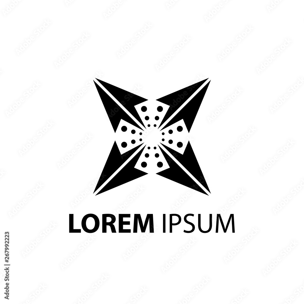 Fototapeta premium Abstract symbol or icon template