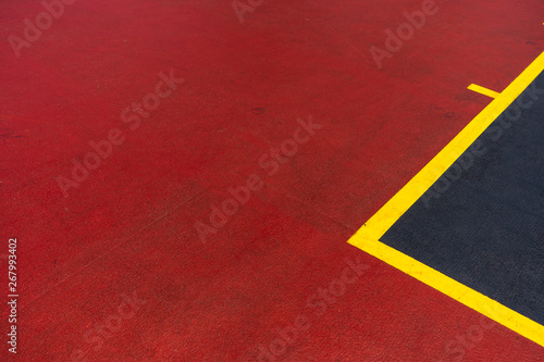 part of basketball court for sport text advertise idea  © appleyayee