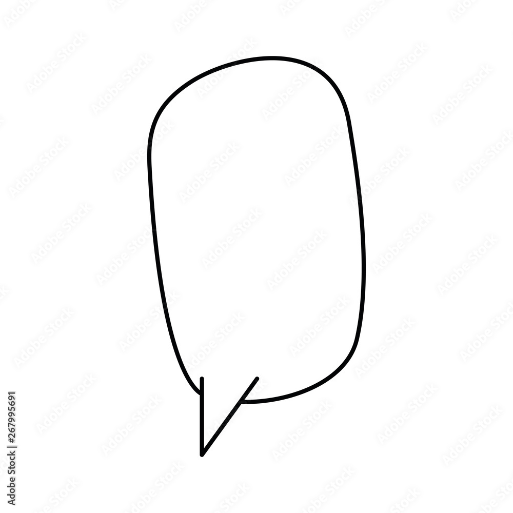 speech bubble with white background speech bubble with white background