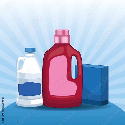 housekeeping and cleaning kit supplies