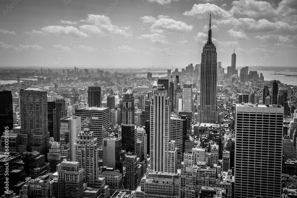 Tourist View of Manhattan NYC