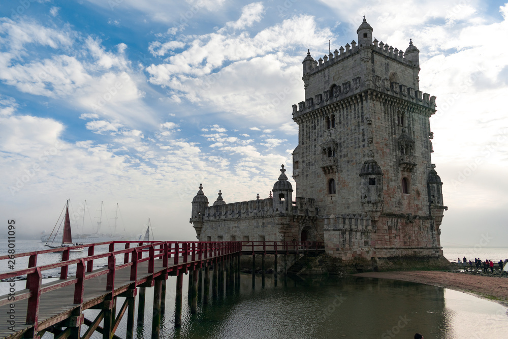Belem Tower in Lisbon.