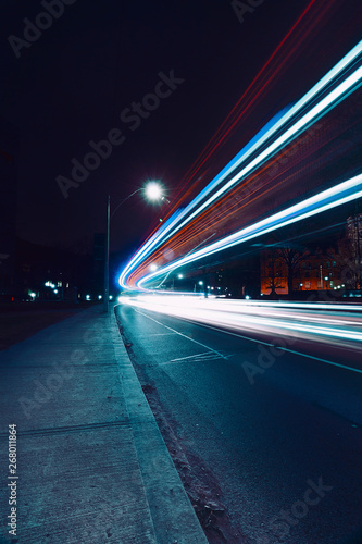 Roadside Light Trails