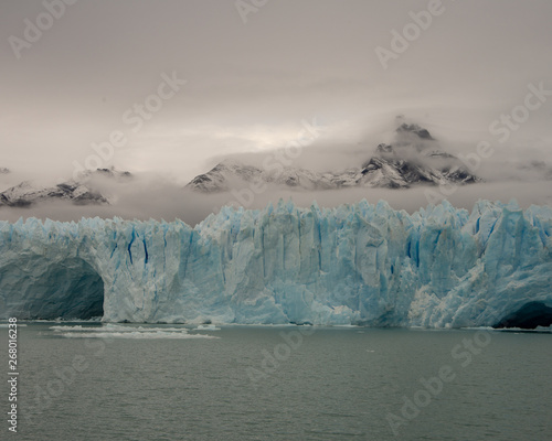 View of Glacier in Los Glaciares National Park in Argentina