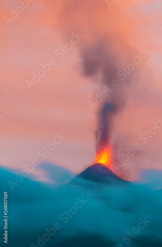 Erupción Volcán de Fuego Guatemala