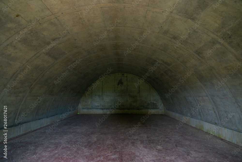 Obraz premium Bomb shelter interior
