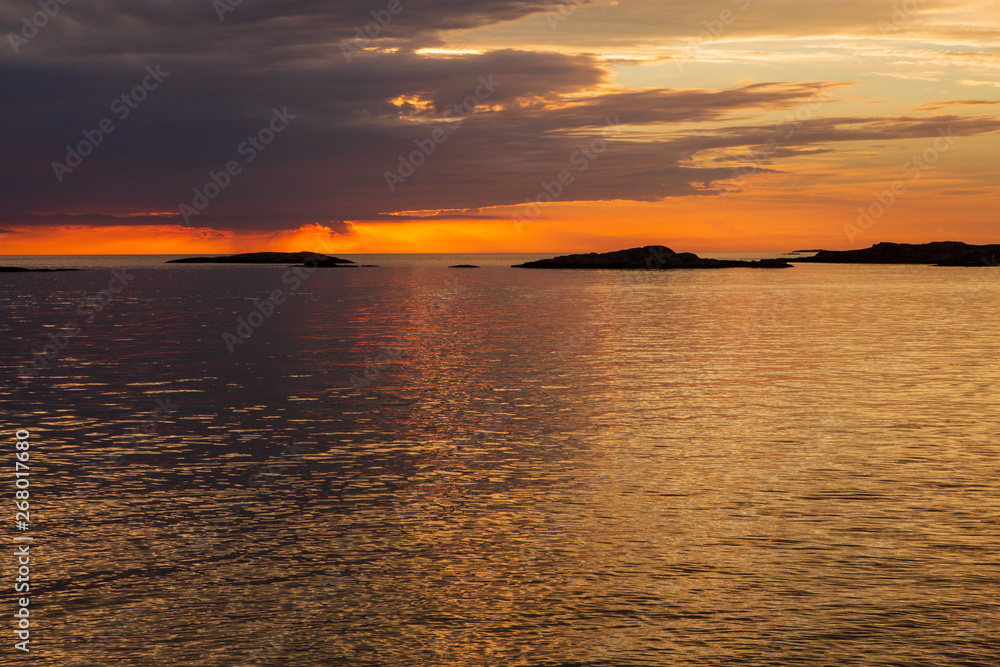 Fototapeta premium West coast sunset
