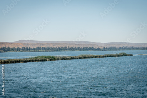 Landscape on the banks of the Nile river. Egypt © Marlene Vicente