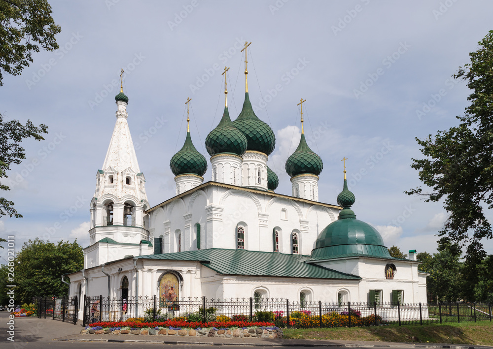 Old orthodox church in Yaroslavl, Russia