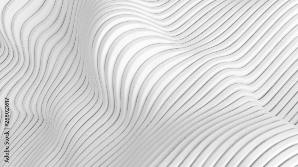 White background with lines. 3d illustration, 3d rendering. White background with lines. 3d illustration, 3d rendering.