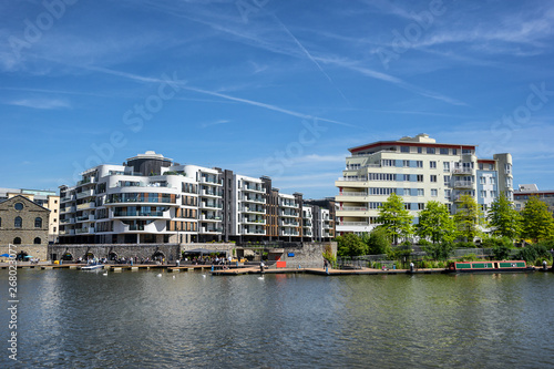 Brunel Quay on the harbourside in Brstol