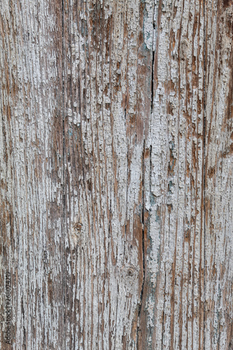 Old Weathered Peeling Wood Texture