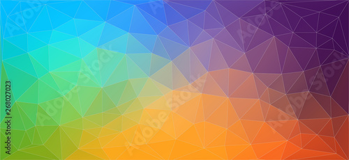 Flat triangle background. Abstract wallpapper