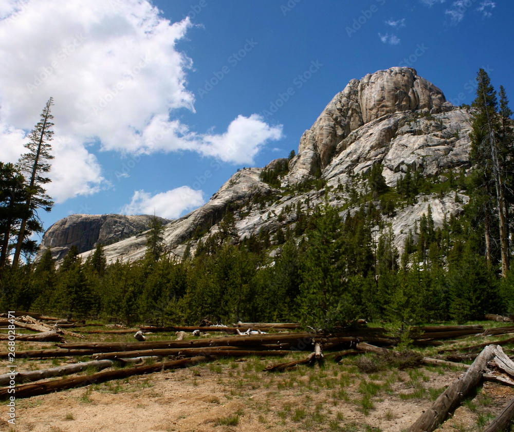 Glen Aulin Hike in the High Country in Yosemite National Park in California 