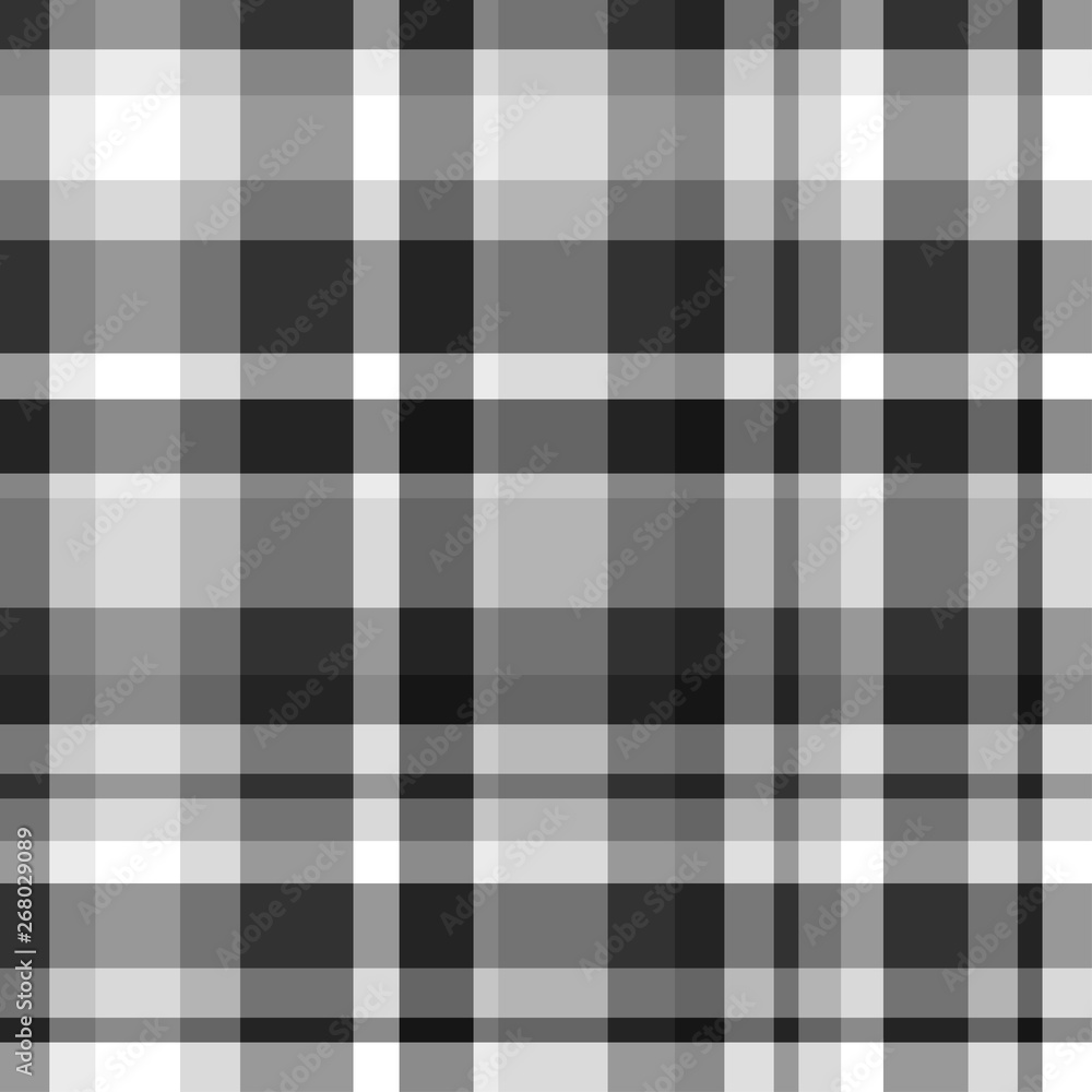 Seamless checkered pattern. Abstract geometric background. Print for design. Black and white illustration Seamless checkered pattern. Abstract geometric background. Print for design. Black and white illustration