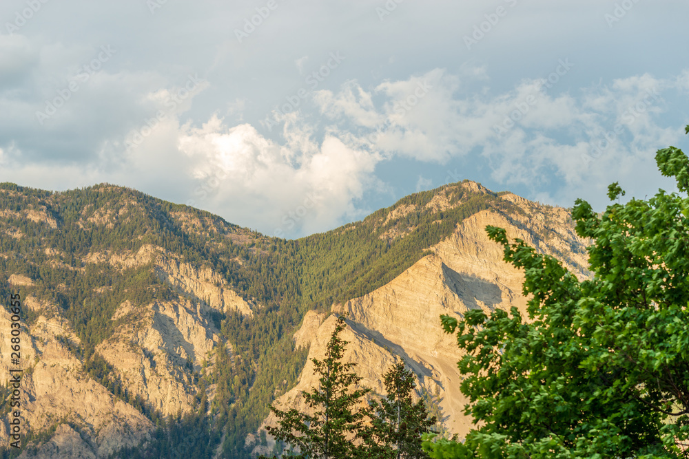View of mountains in British Columbia, Canada. View of mountains in British Columbia, Canada.