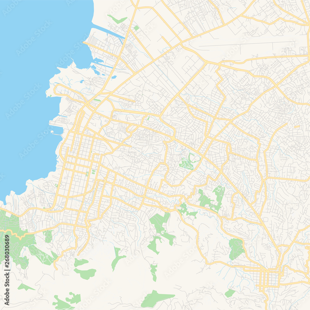 Empty vector map of Delmas, Ouest, Haiti Empty vector map of Delmas, Ouest, Haiti