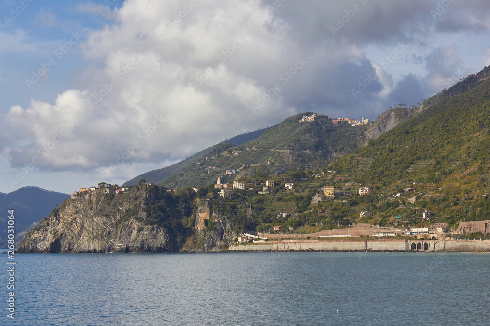 Ligurian sea, Cinque Terre (Five Lands) Seaside, Italy