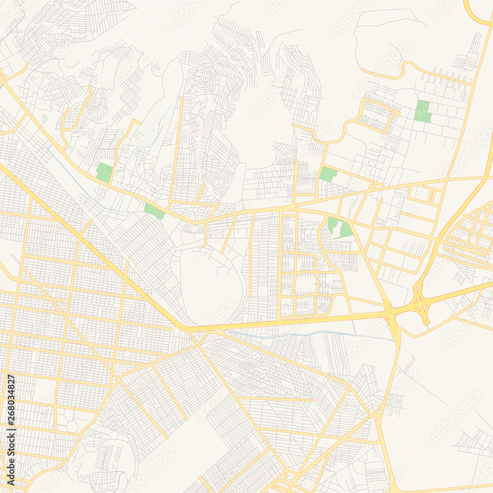 Empty vector map of Ixtapaluca, Mexico