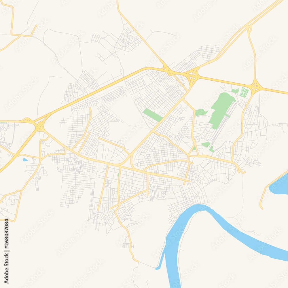 Empty vector map of Minatitlán, Veracruz, Mexico