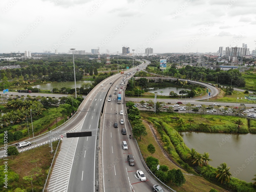 Fototapeta premium created by dji camera