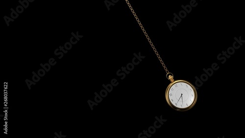 hypnosis clock Transparent Alpha video