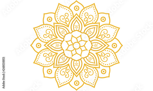 Mandala Flor Atractiva
