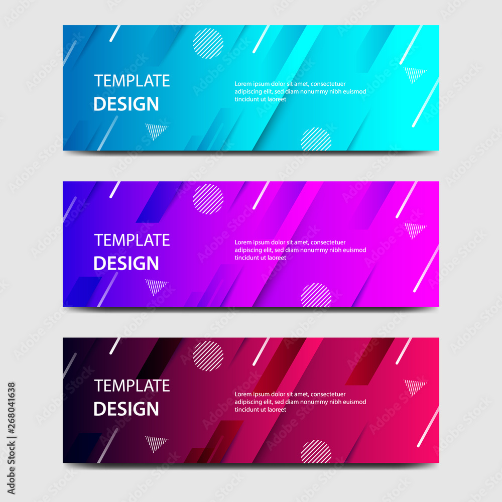 Vibrant gradient and futuristic background template for headline and header banner. Suitable for social media, web, blog, website Vibrant gradient and futuristic background template for headline and header banner. Suitable for social media, web, blog, website