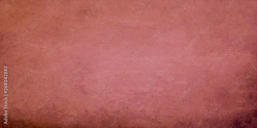Fototapeta premium Red wide grunge effect texture.
