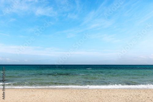 Soft wave of the sea on the sandy beach © Vaceslav Romanov
