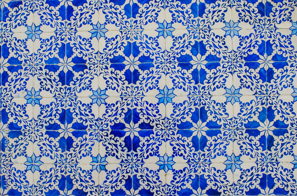 Maiolica pattern as background
