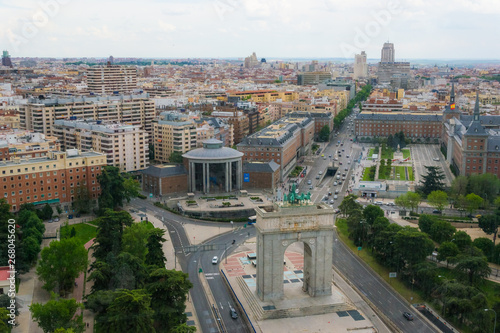 Moncloa Viewpoint, Madrid, Spain photo