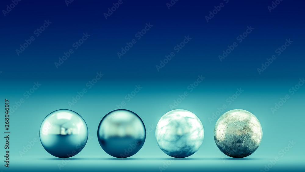 Turquoise geometric background with unusual circle shape. 3d illustration, 3d rendering. Turquoise geometric background with unusual circle shape. 3d illustration, 3d rendering.