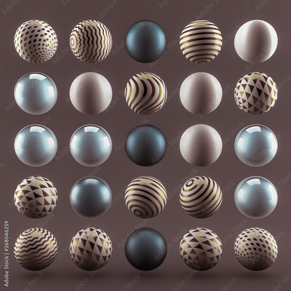 Gold beige background with balls. 3d illustration, 3d rendering. Gold beige background with balls. 3d illustration, 3d rendering.