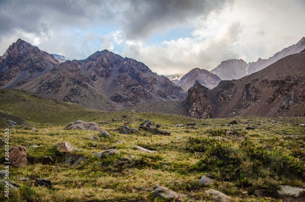 Fototapeta premium cordillera de los andes