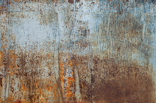 Old Weathered Rusty Metal Texture © bojanzivkovic