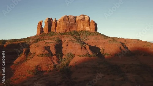 Cathedral rock aerial