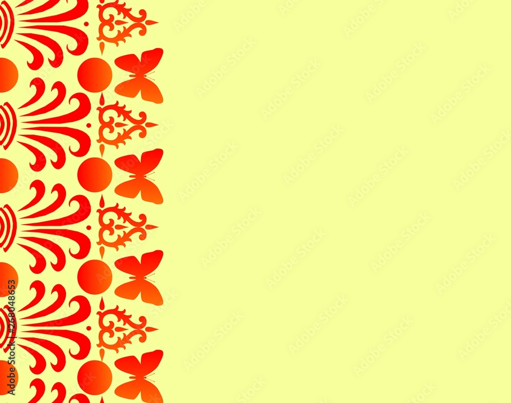 abstract floral background with flowers abstract floral background with flowers