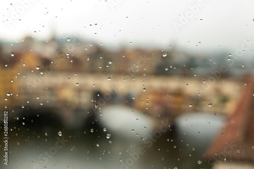 Rain drops on a window © Steve Lovegrove