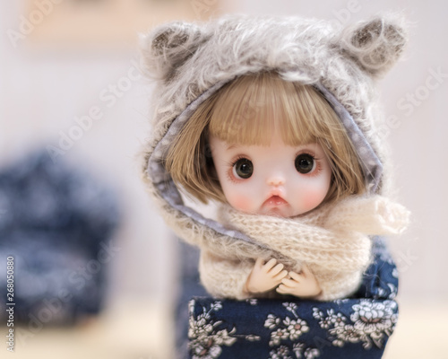 Handmade cute baby toy doll