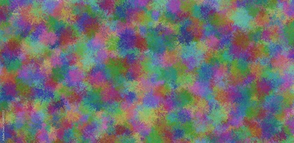Colorful paint splashed abstract art background Colorful paint splashed abstract art background