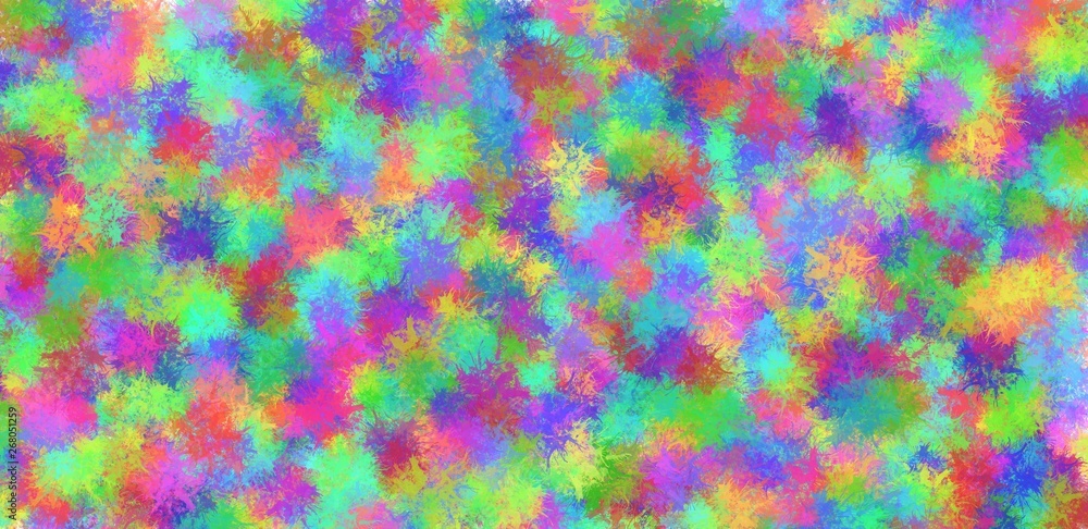 Colorful paint splashed abstract art background Colorful paint splashed abstract art background