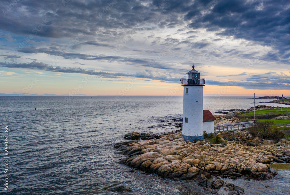 Naklejka premium Annisquam Harbor Light