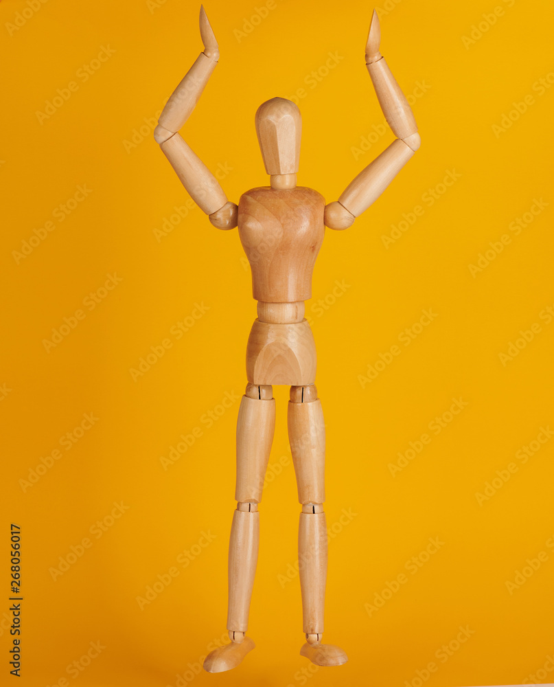Wooden man toy Wooden man toy
